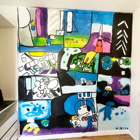 Snoopy Mural