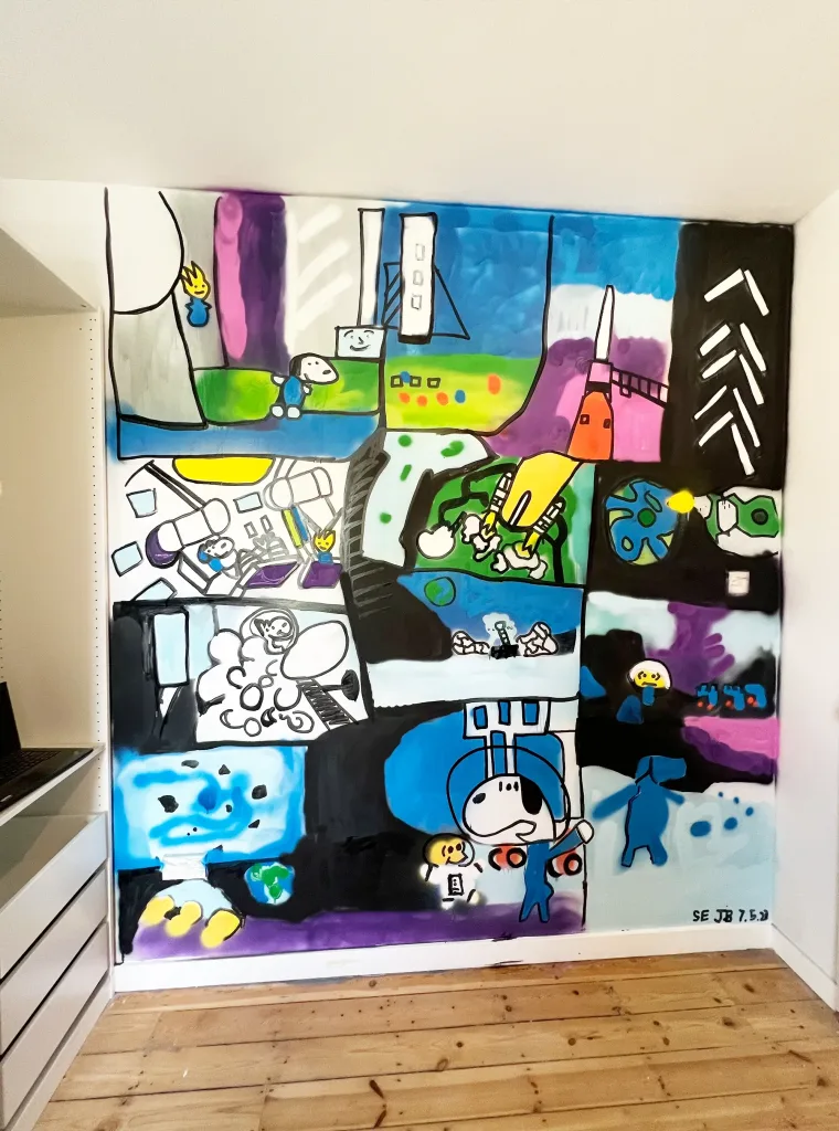 Snoopy Mural